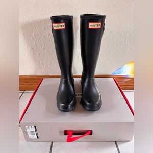 Hunter Original Kids - 4M Big Kids, Color Black